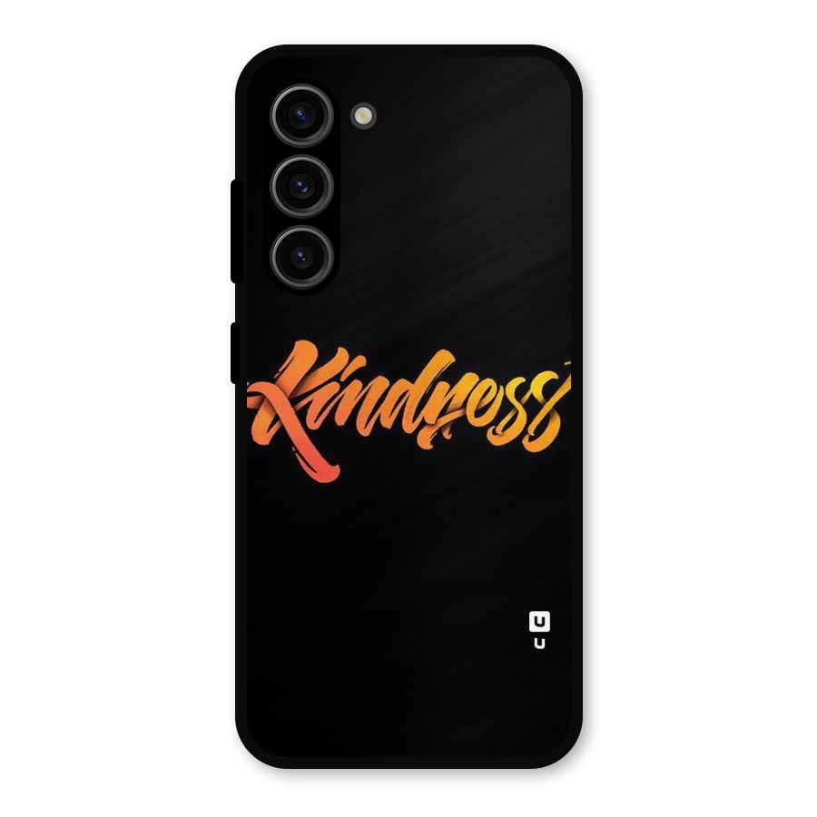 Kindness Metal Back Case for Galaxy S23