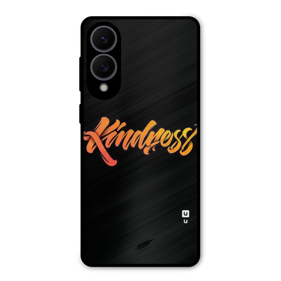 Kindness Metal Back Case for Galaxy S25 Edge