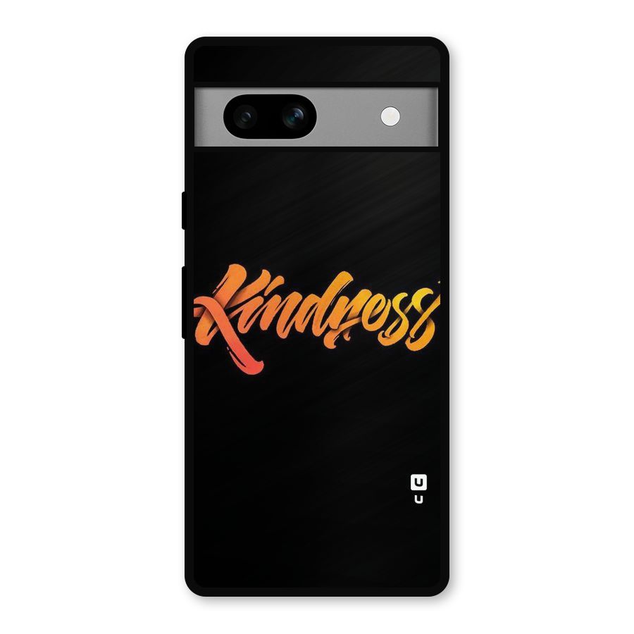 Kindness Metal Back Case for Google Pixel 7a