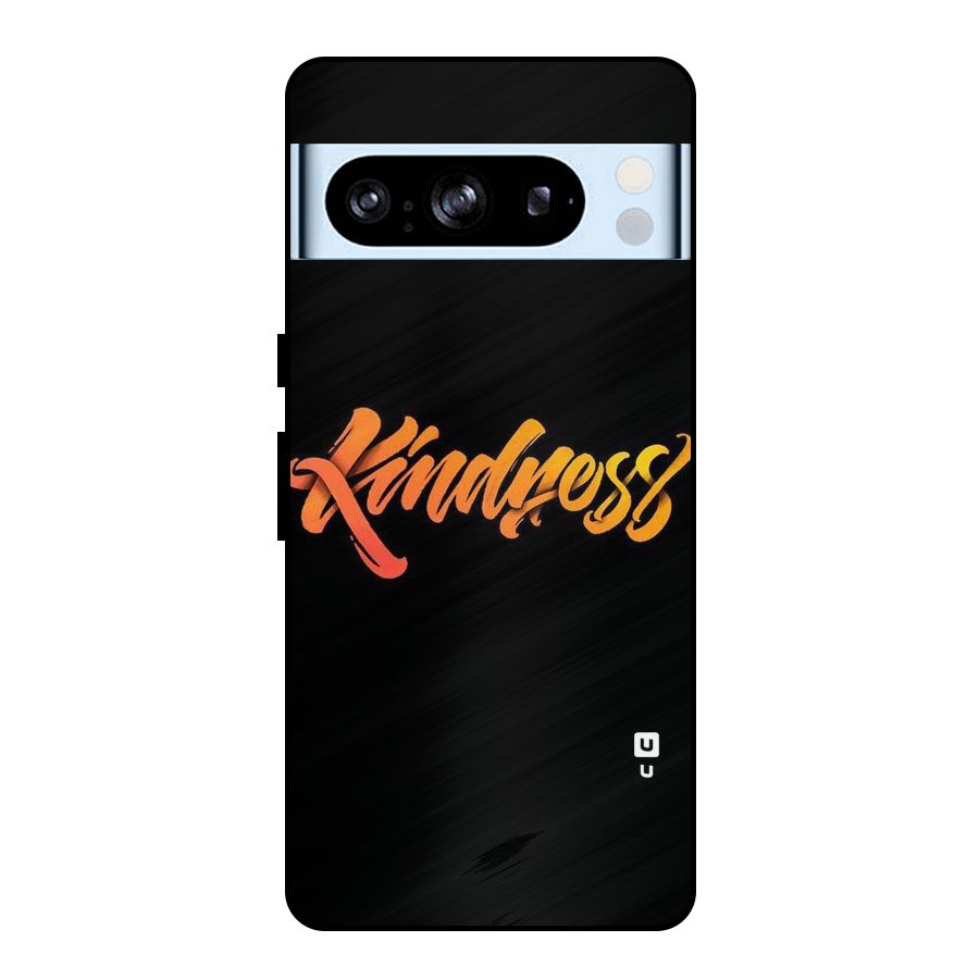 Kindness Metal Back Case for Google Pixel 8 Pro