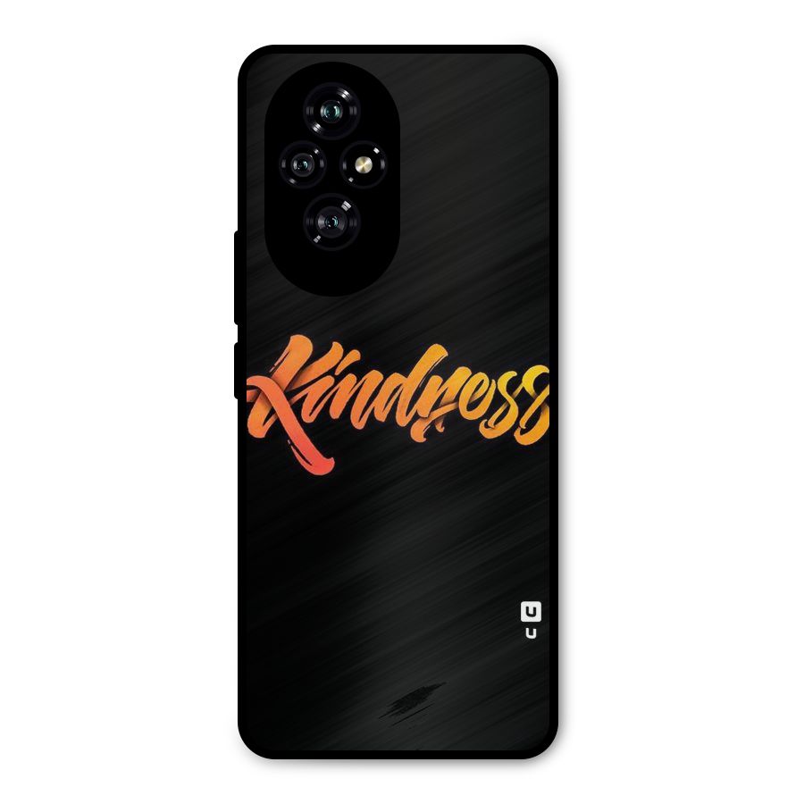 Kindness Metal Back Case for Honor 200