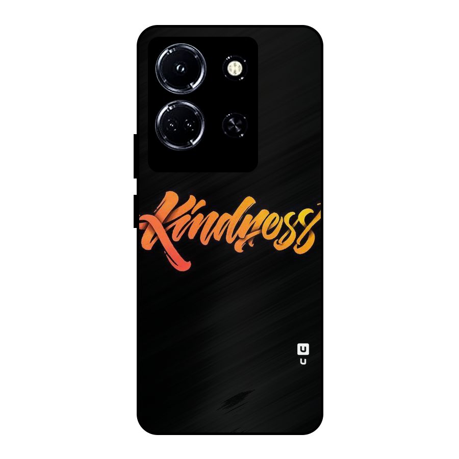 Kindness Metal Back Case for Infinix Note 30 5G