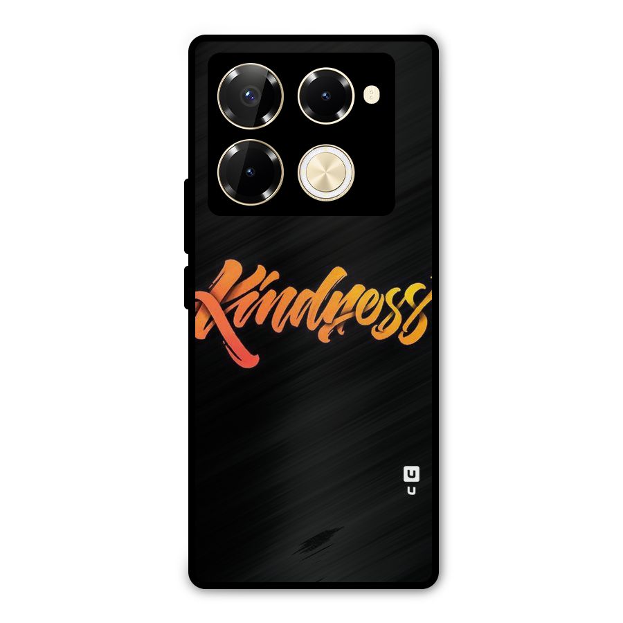 Kindness Metal Back Case for Infinix Note 40 Pro Plus