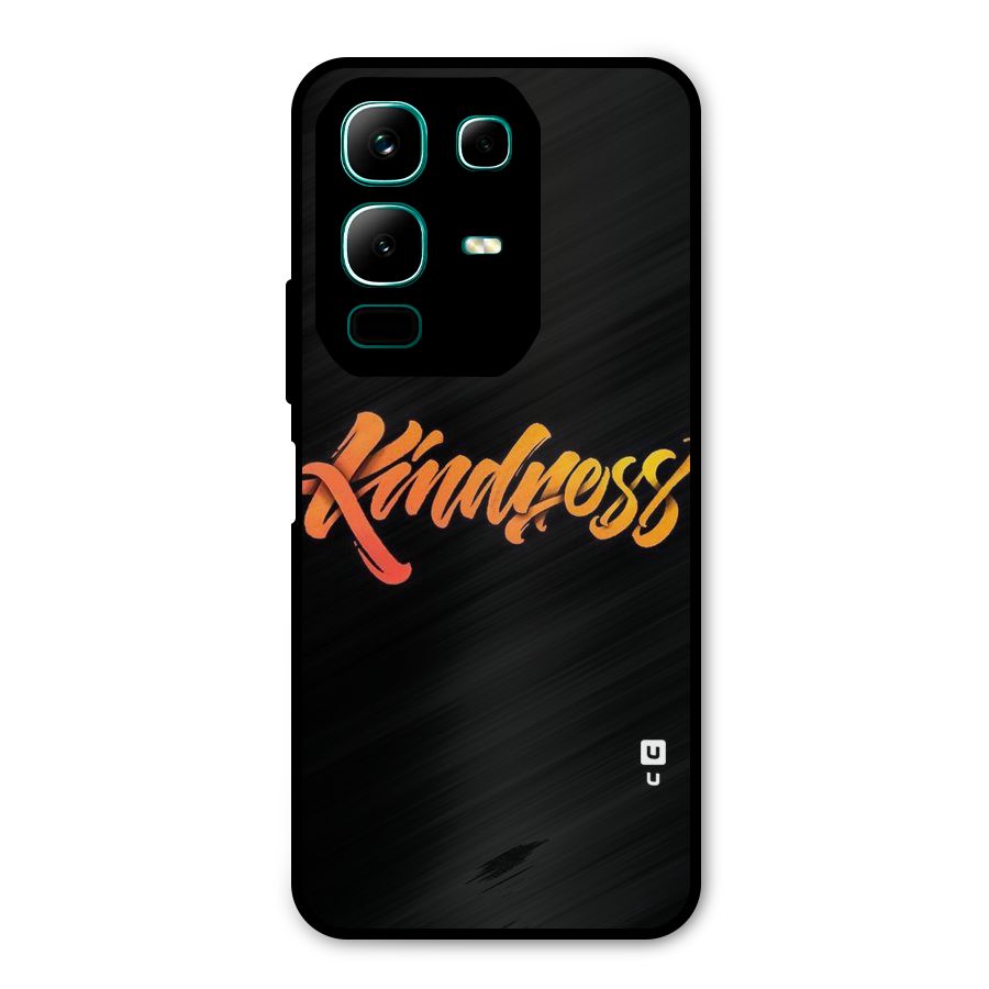 Kindness Metal Back Case for Infinix Note 50x