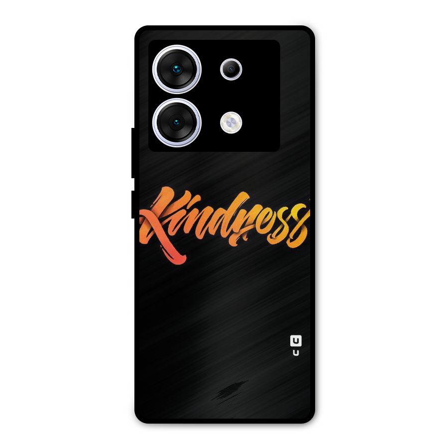 Kindness Metal Back Case for Infinix Zero 30 5G