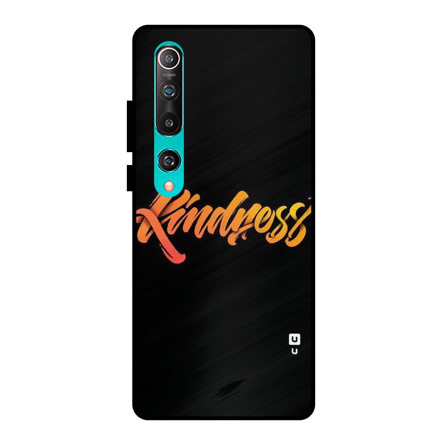 Kindness Metal Back Case for Mi 10