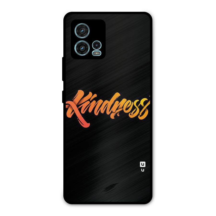 Kindness Metal Back Case for Moto G72