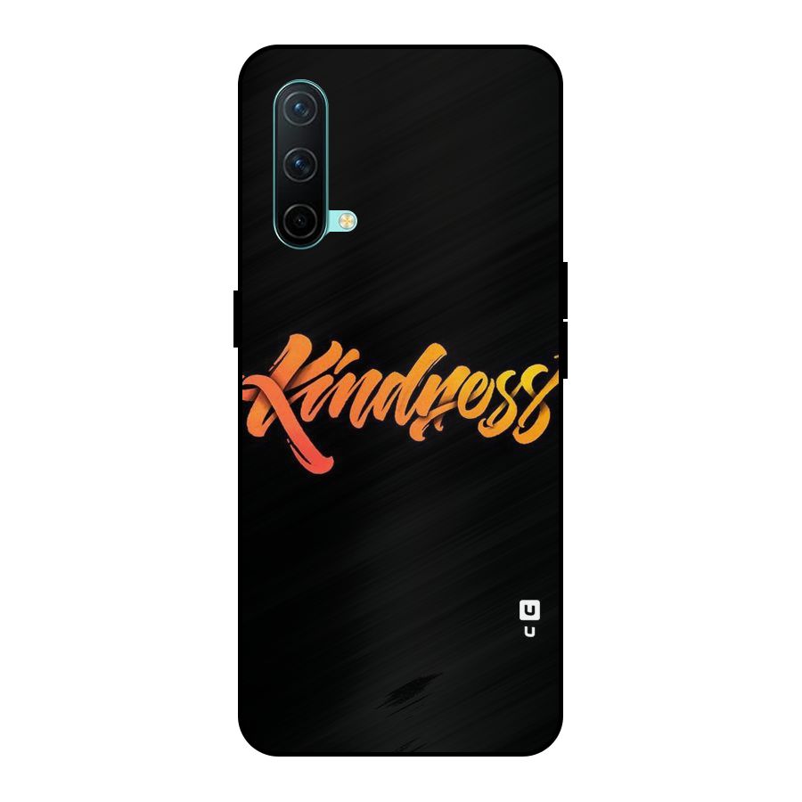 Kindness Metal Back Case for OnePlus Nord CE 5G
