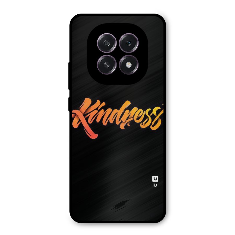Kindness Metal Back Case for Oppo F29