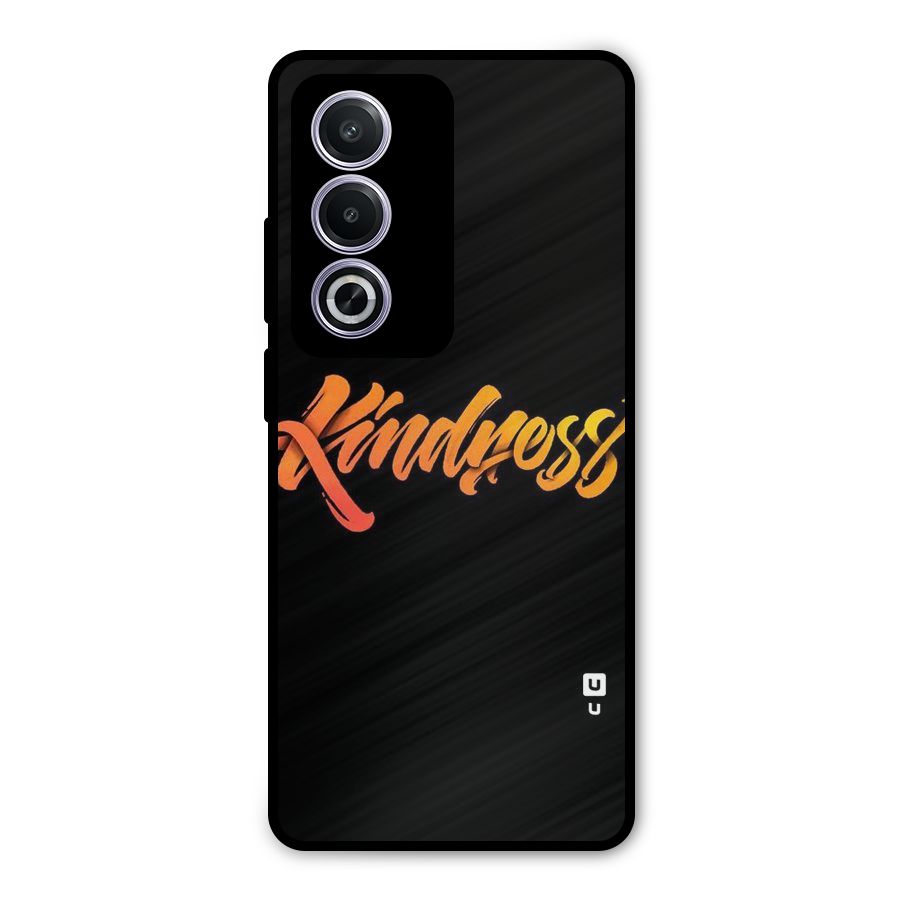 Kindness Metal Back Case for Oppo K12x