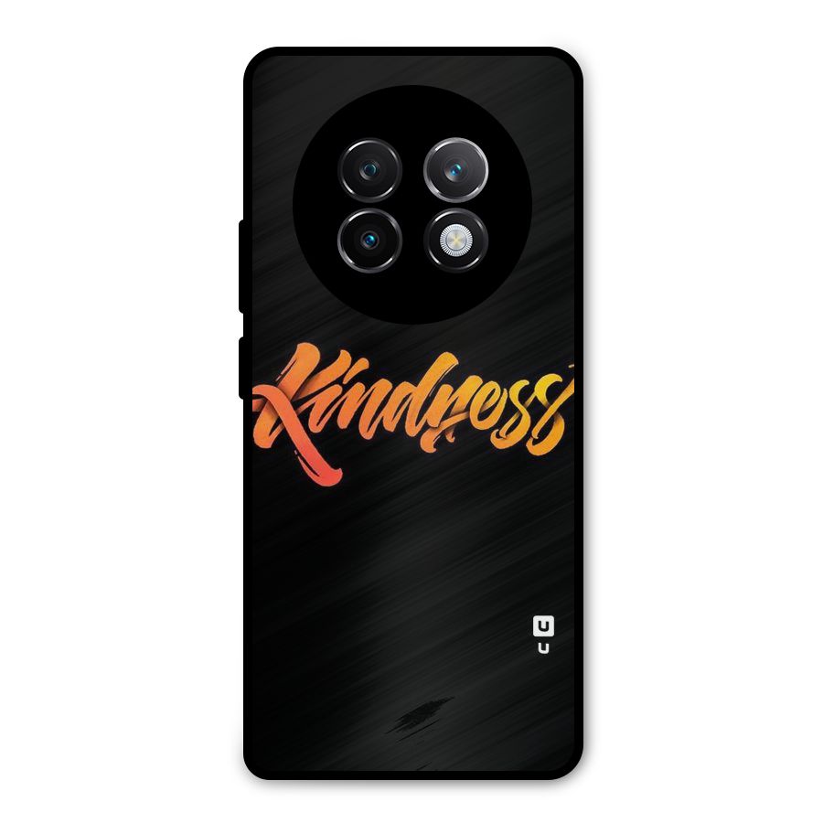 Kindness Metal Back Case for Realme 13 Plus