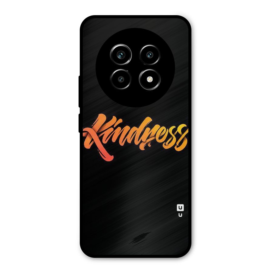 Kindness Metal Back Case for Realme 13 Pro