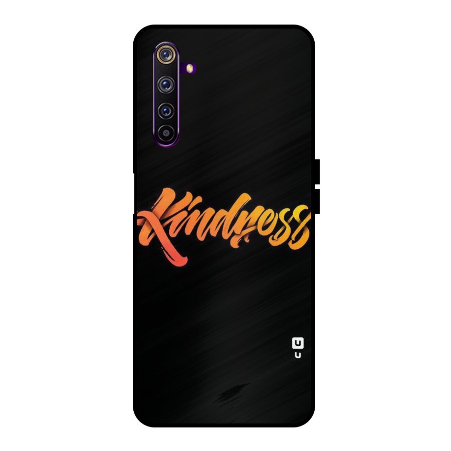 Kindness Metal Back Case for Realme 6 Pro