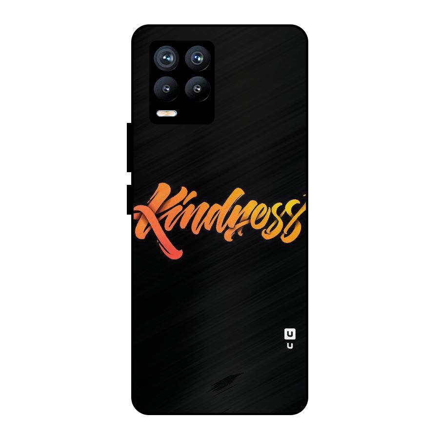 Kindness Metal Back Case for Realme 8 Pro