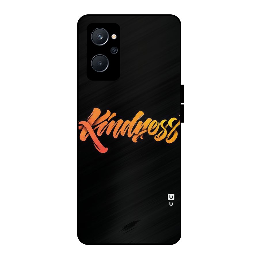 Kindness Metal Back Case for Realme 9i 5G