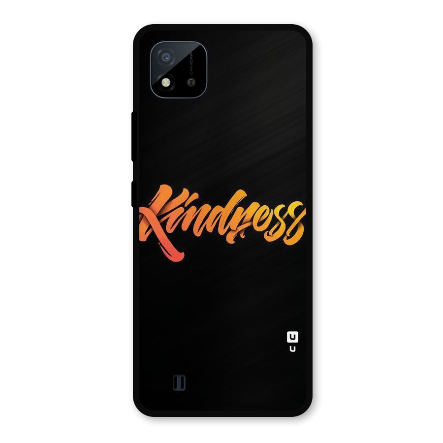Kindness Metal Back Case for Realme C11 2021