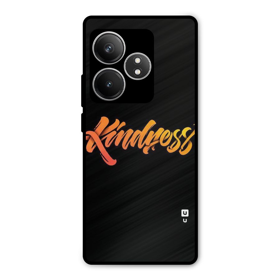 Kindness Metal Back Case for Realme GT 6T