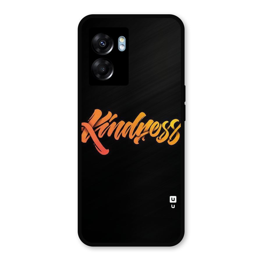 Kindness Metal Back Case for Realme Narzo 50 5G