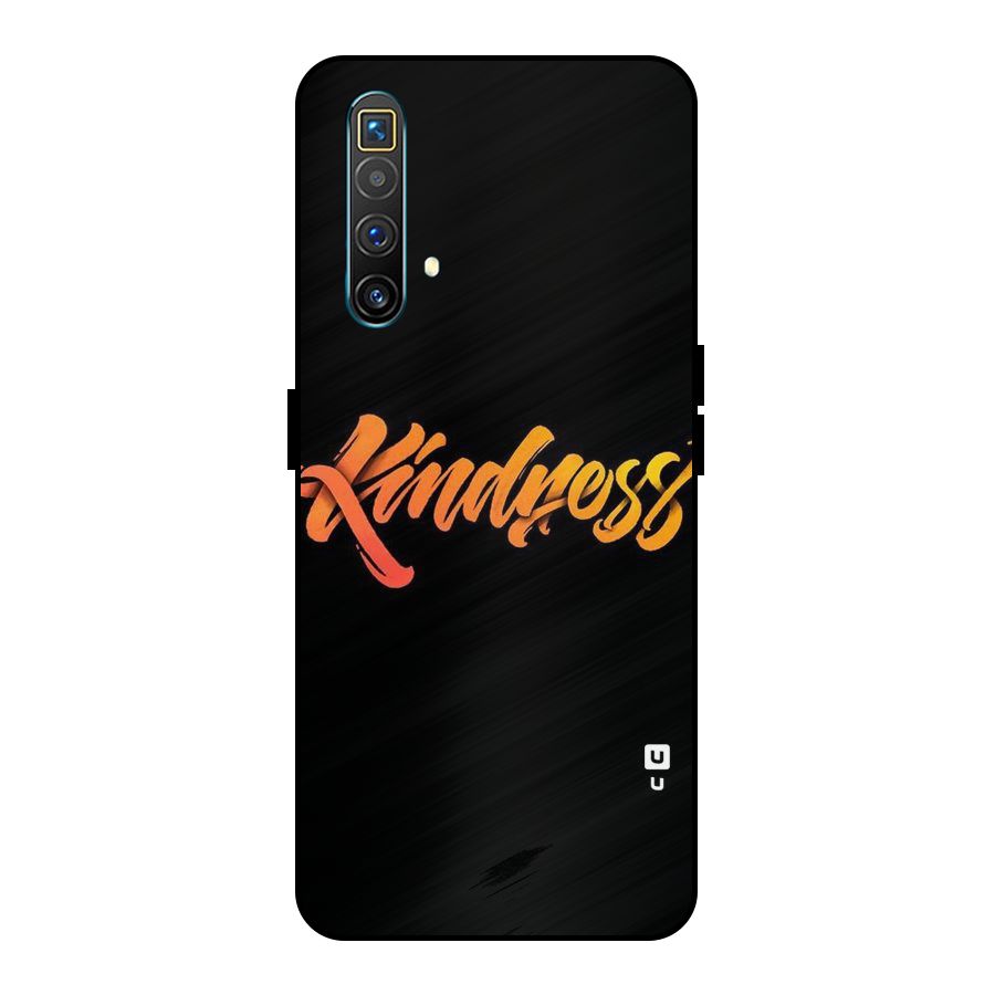 Kindness Metal Back Case for Realme X3 SuperZoom