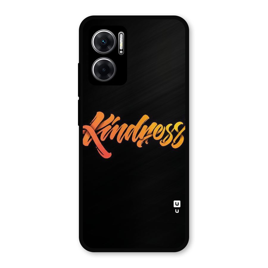 Kindness Metal Back Case for Redmi 11 Prime 5G