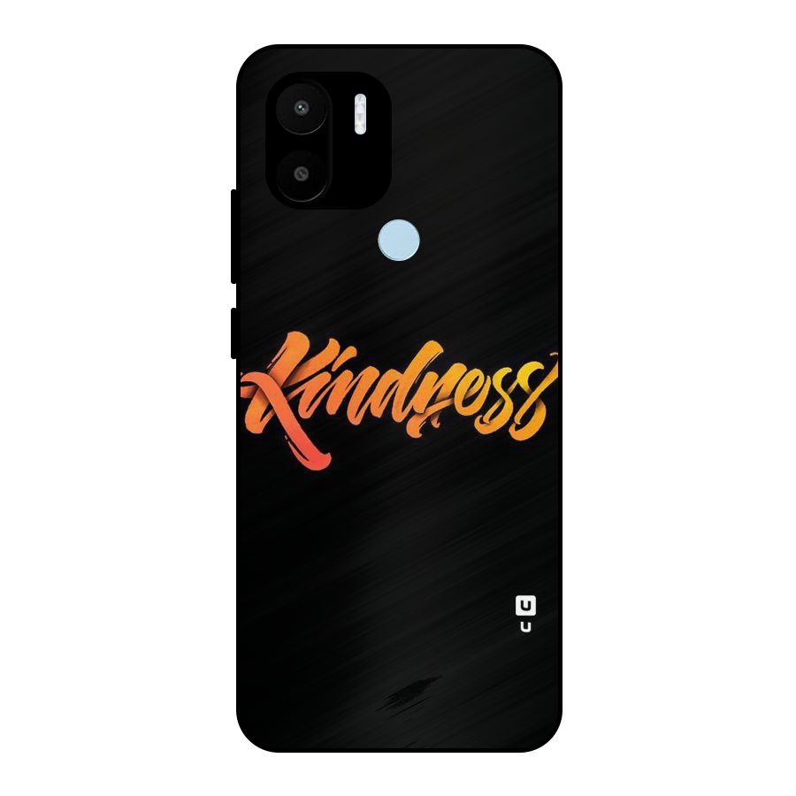 Kindness Metal Back Case for Redmi A1+