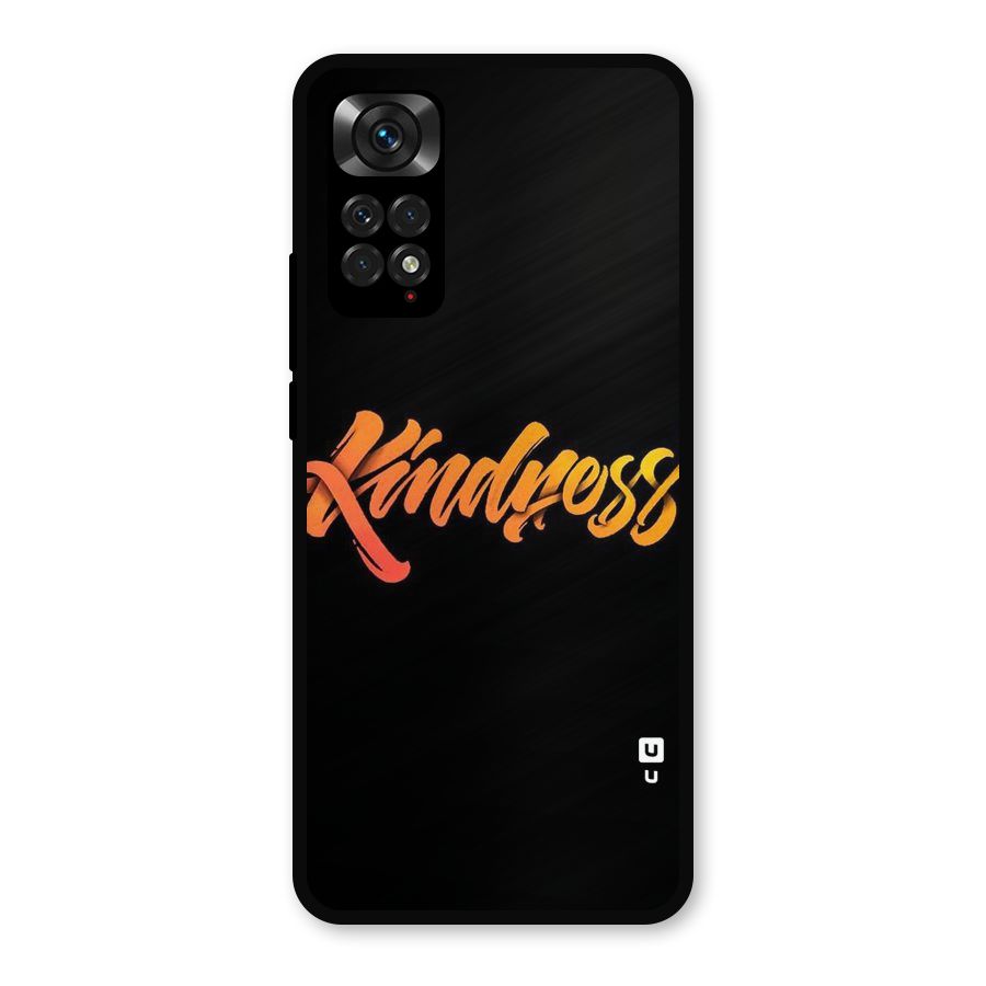 Kindness Metal Back Case for Redmi Note 11s