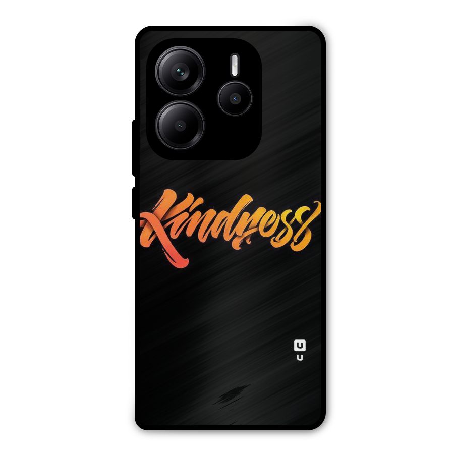 Kindness Metal Back Case for Redmi Note 14 5G
