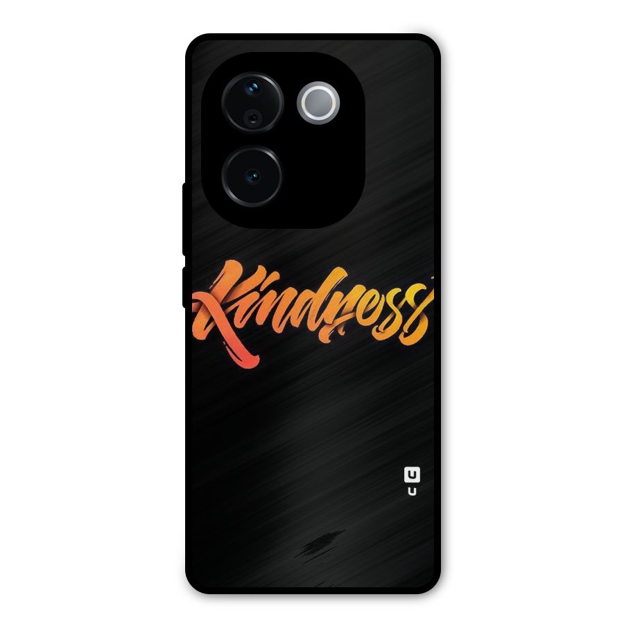 Kindness Metal Back Case for Vivo T3 Pro
