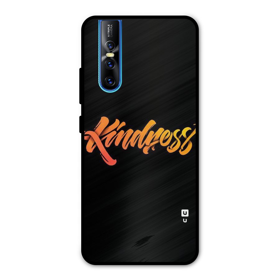 Kindness Metal Back Case for Vivo V15 Pro