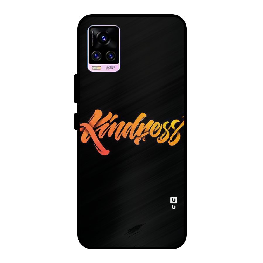 Kindness Metal Back Case for Vivo V20 Pro