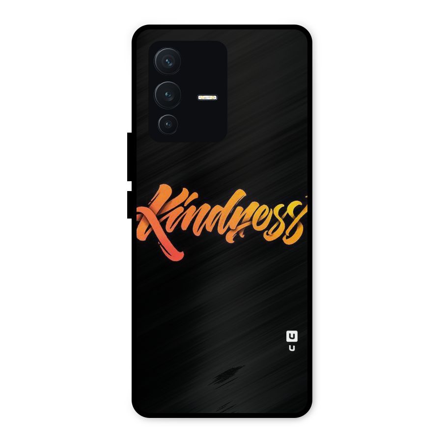 Kindness Metal Back Case for Vivo V23 5G