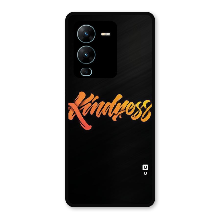 Kindness Metal Back Case for Vivo V25 Pro