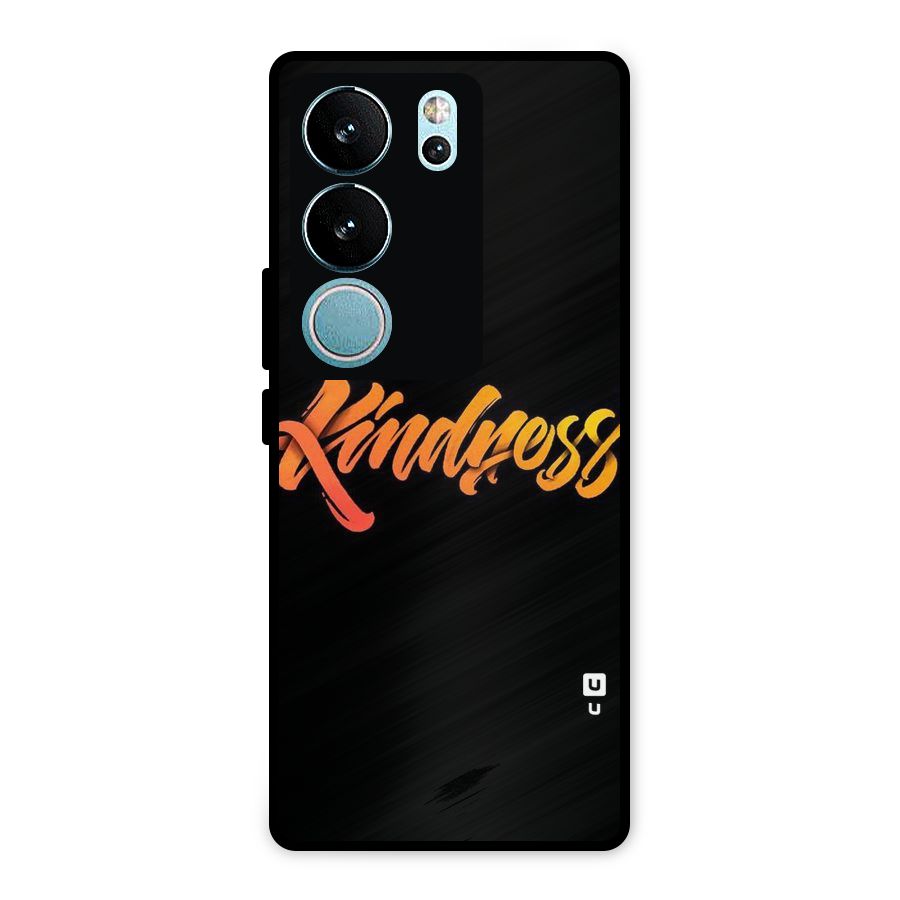 Kindness Metal Back Case for Vivo V29