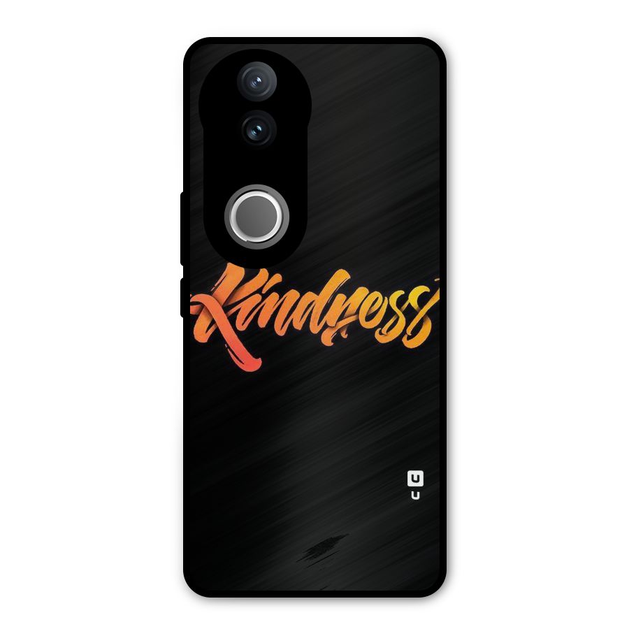 Kindness Metal Back Case for Vivo V50