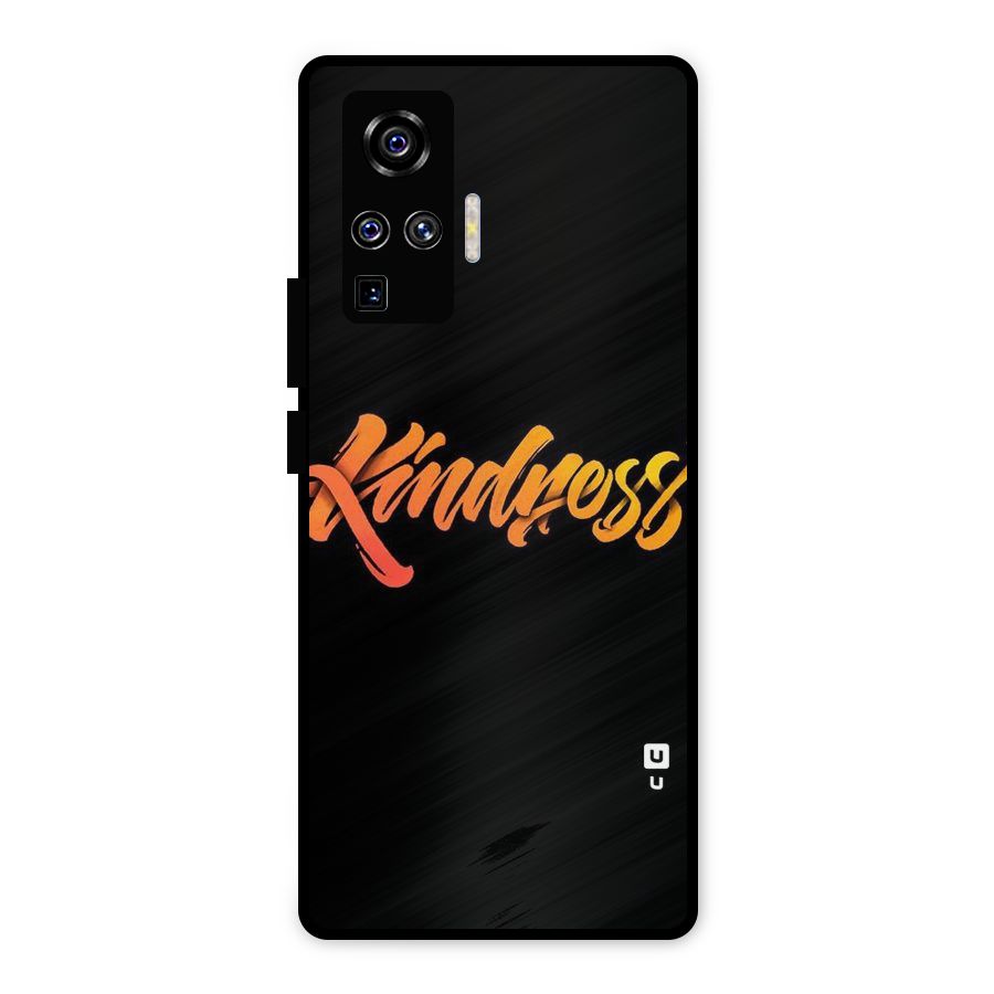 Kindness Metal Back Case for Vivo X50 Pro