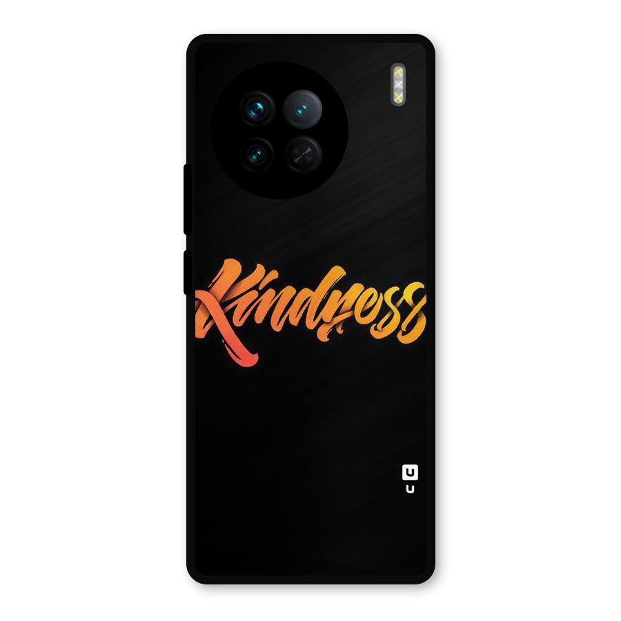 Kindness Metal Back Case for Vivo X90