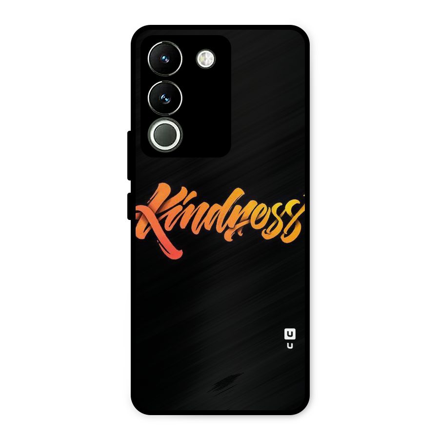 Kindness Metal Back Case for Vivo Y200