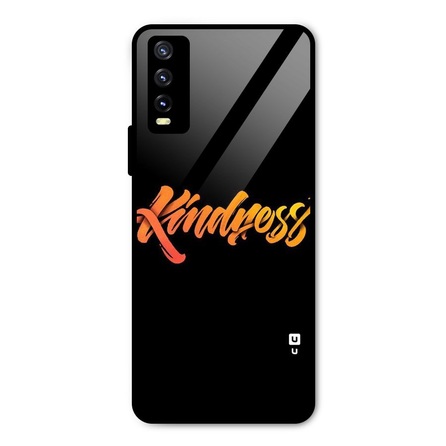 Kindness Metal Back Case for Vivo Y20 2021
