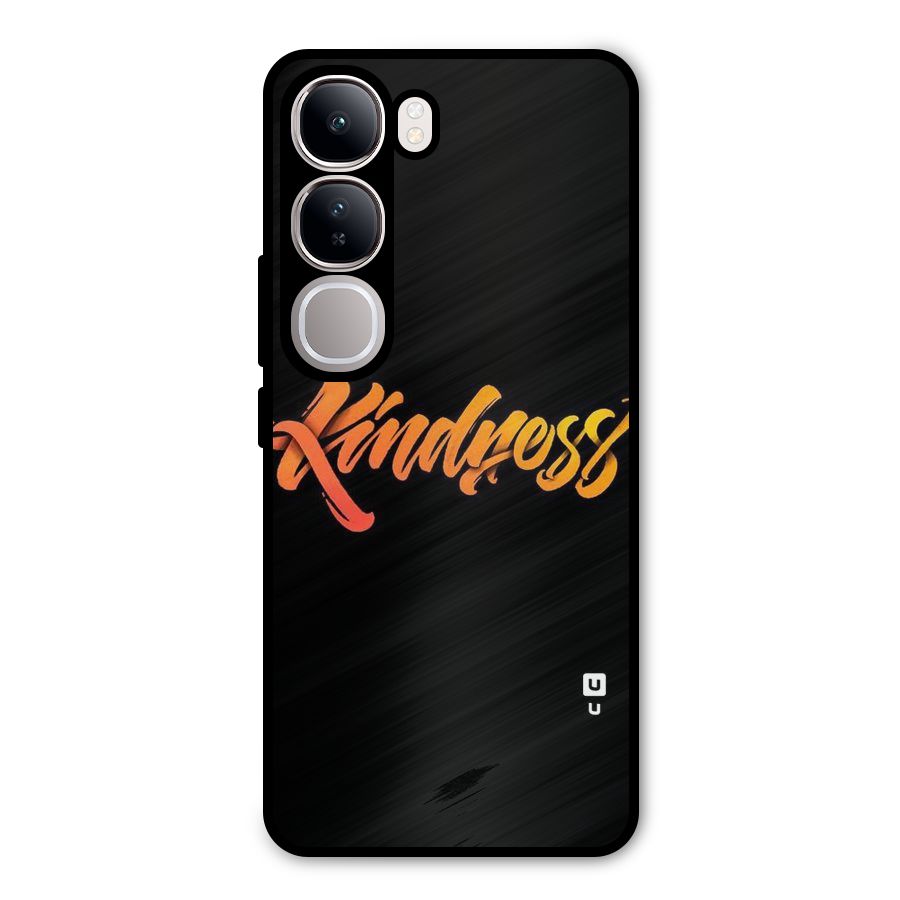 Kindness Metal Back Case for Vivo Y300