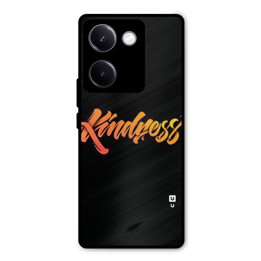 Kindness Metal Back Case for Vivo Y300 Plus