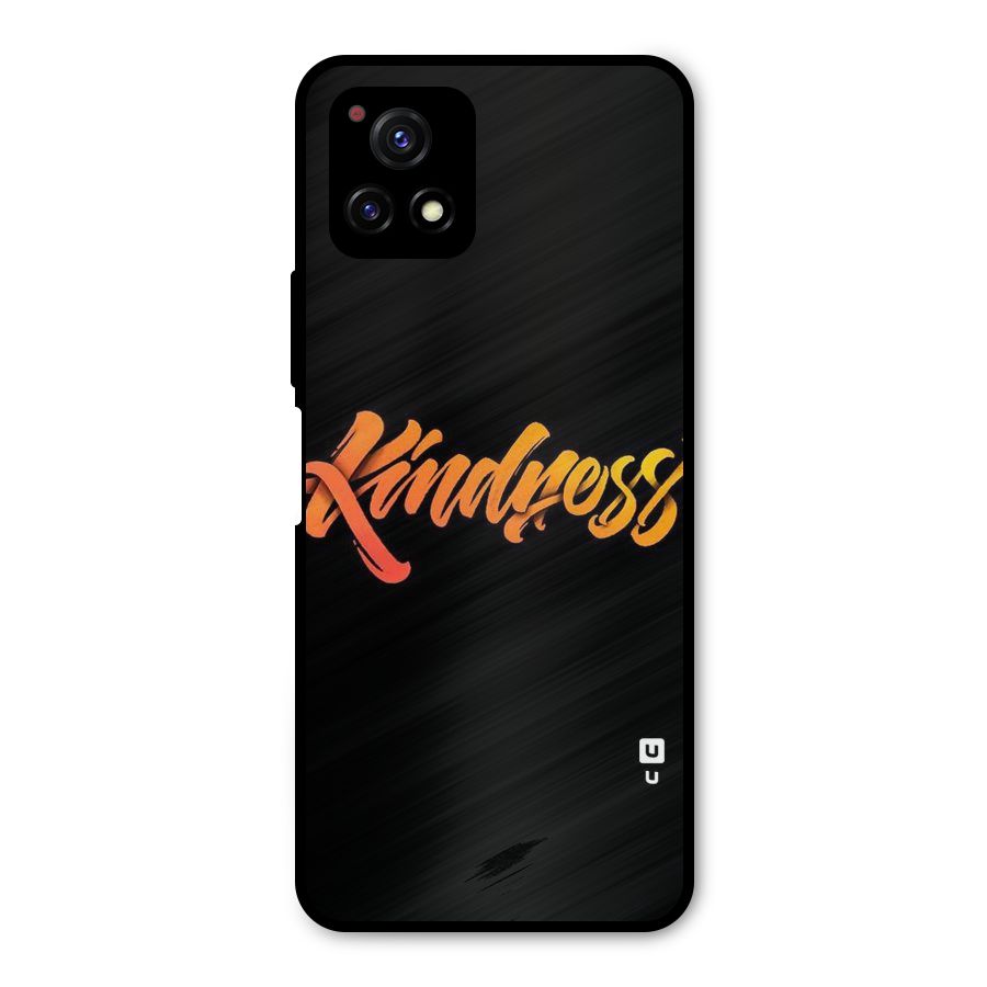 Kindness Metal Back Case for Vivo Y72 5G