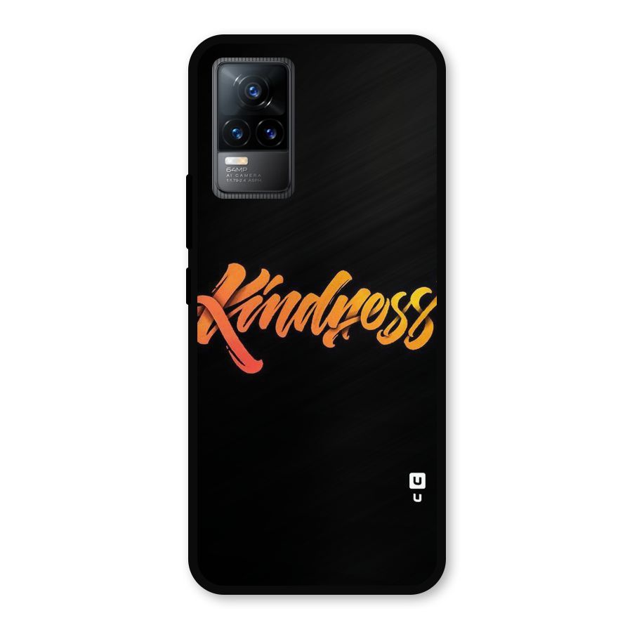 Kindness Metal Back Case for Vivo Y73