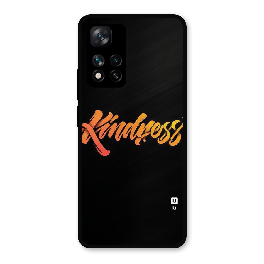 Kindness Metal Back Case for Xiaomi 11i 5G