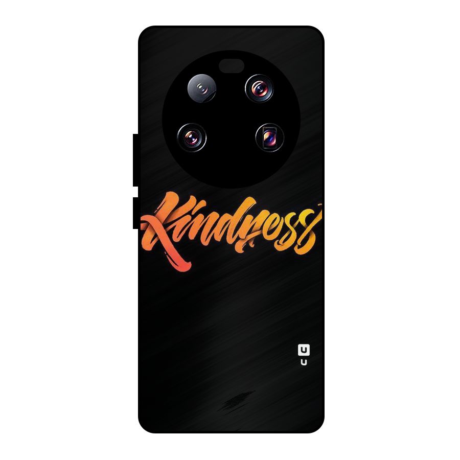 Kindness Metal Back Case for Xiaomi 13 Ultra