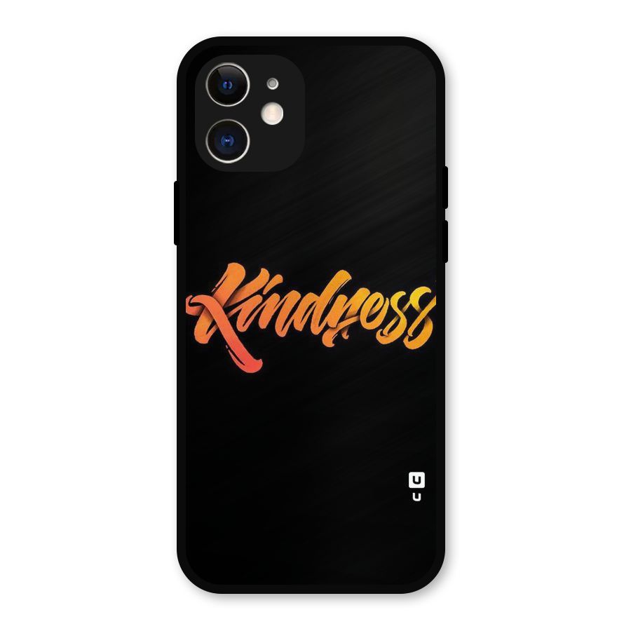 Kindness Metal Back Case for iPhone 12