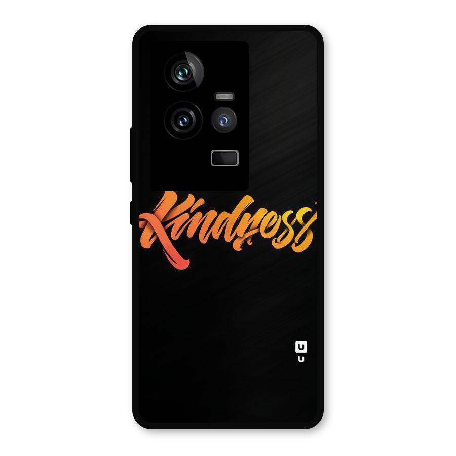 Kindness Metal Back Case for iQOO 11 5G