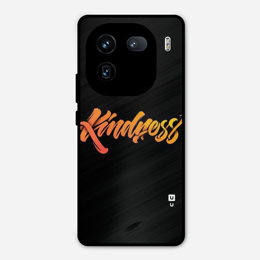 Kindness Metal Back Case for iQOO 12