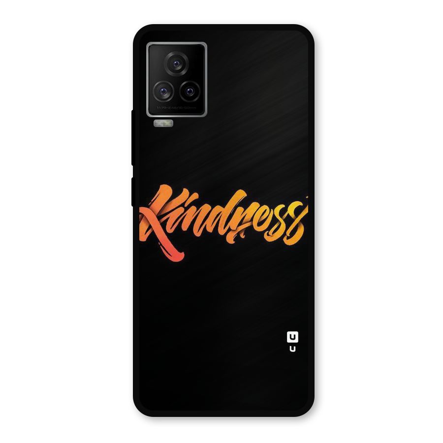 Kindness Metal Back Case for iQOO 7 Legend 5G