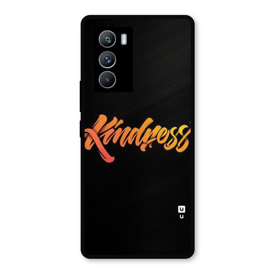 Kindness Metal Back Case for iQOO 9 SE