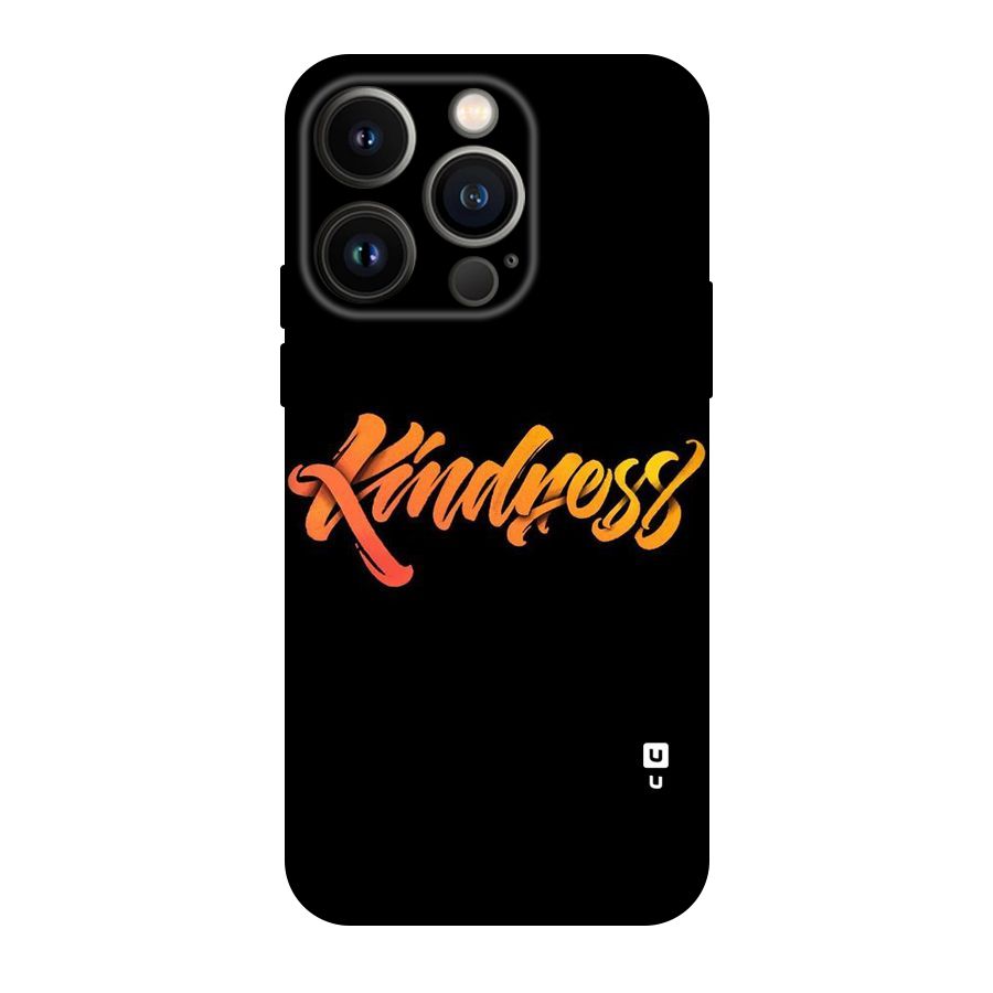 Kindness Original Polycarbonate Back Case for iPhone 14 Pro